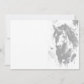 Spirit Pony 2 Anniversaire Invitation (Dos)