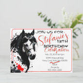 Spirit Pony 37 Invitation d'anniversaire (Debout devant)