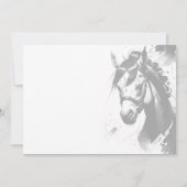 Spirit Pony 8 Anniversaire Invitation (Dos)