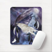 Spirit Ravens Art Mousepad Muismat (Met muis)
