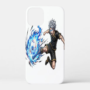 Spirit Striker Blue Energy Anime Voetbal OC T-shir iPhone 12 Mini Hoesje
