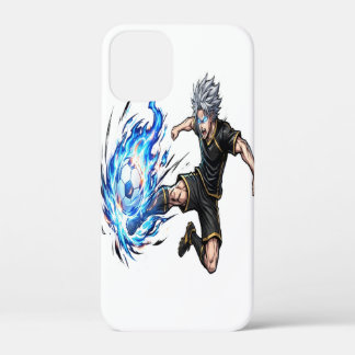 Spirit Striker Blue Energy Anime Voetbal OC T-shir iPhone 12 Mini Hoesje