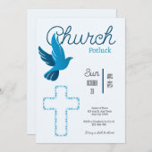 Spirit & Sustenance Community Potluck Invitation (Devant / Derrière)