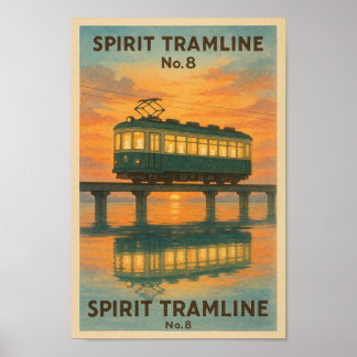 Spirit Tramlijn Nr. 8 Poster