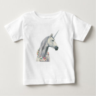 Spirit Unicorn met bloemen rond de nek