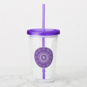 Spirit Universe Dodecahedron Mandala Tumbler Acryl Drinkbeker