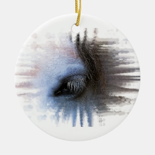 SPIRIT VAN DE HORSE KERAMISCH ORNAMENT (Voorkant)