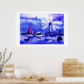 SPIRIT VAN EEN LIGHTHOUSE POSTER (Keuken)