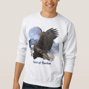 SPIRIT VAN FREEDOM Bald Eagle Wildlife Apparel Trui