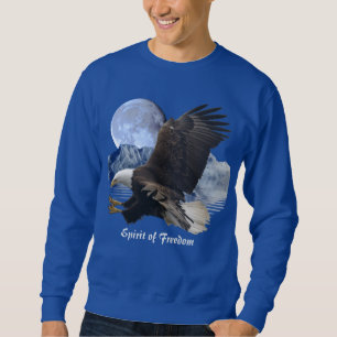 SPIRIT VAN FREEDOM Bald Eagle Wildlife Apparel Trui