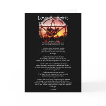 Spirit van Samhain Poem Card