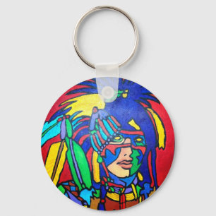 Spirit Warrior 1 van Piliero Sleutelhanger