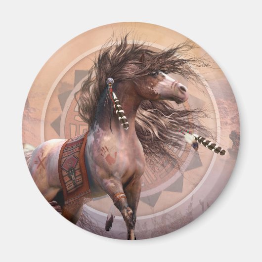 Spirit Warrior Magnet (Devant)