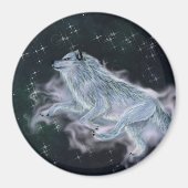 Spirit Wolf Magnet (Devant)