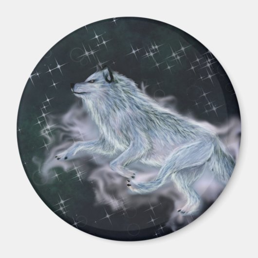 Spirit Wolf Magnet (Devant)
