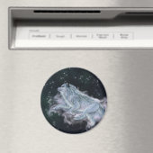 Spirit Wolf Magnet Magneet (Insitu (Vaatwasser))