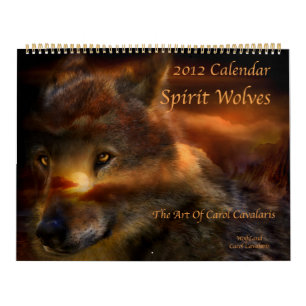 Spirit Wolves Art Agenda 2012 Kalender