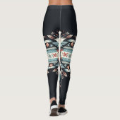 Spirited Nights (large pattern) Leggings (Achterkant)