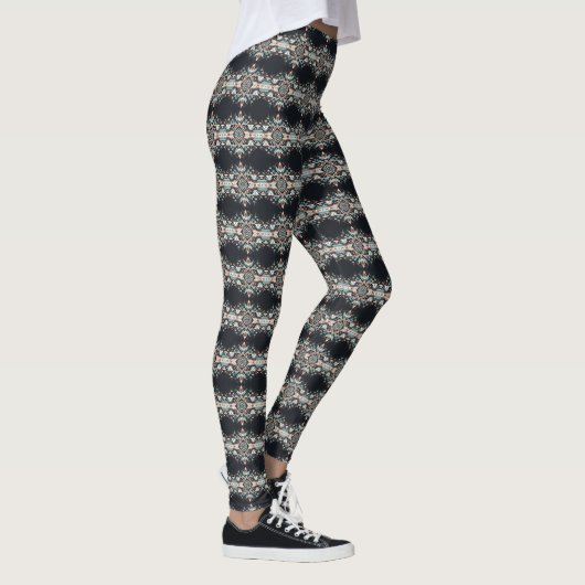 Spirited Nights (small pattern) Leggings (Rechts)