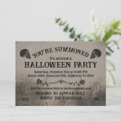 Spirits Board Halloween Party Kaart (Staand voorkant)