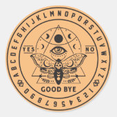 Spirits Board Ronde Sticker (Voorkant)