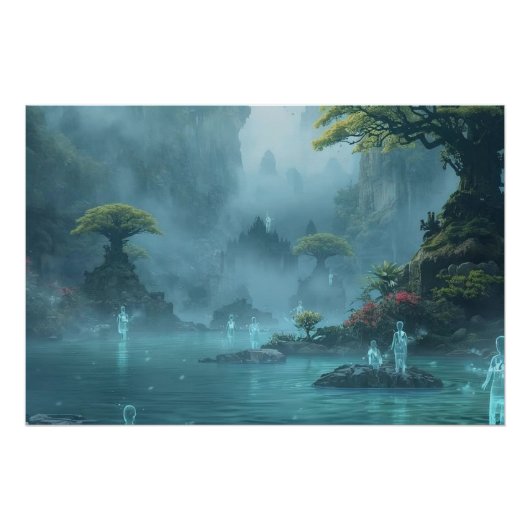 Spirits by the Still Waters Perfect Poster (Voorkant)