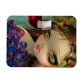 "Spirits of the Vine: Merlot" Flex Magnet Magneet (Horizontaal)