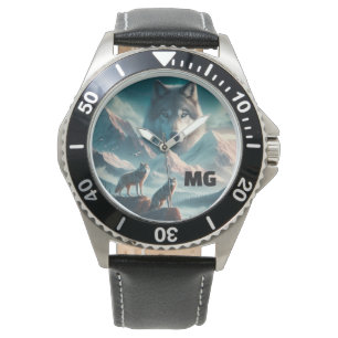 Spiritu Wolf bij Schemering horloge