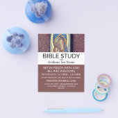 Spiritual Art Decor, Christian Bible Class Advert Flyer (Enkel)