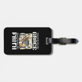 Spiritual Faith and Grace – Uplifting Christian Bagagelabel (Achterkant horizontaal)