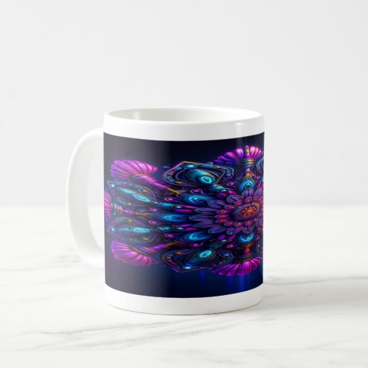 Spiritual Mandala Mug Koffiemok (Voorkant links)