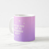 Spiritual Motivation Manifestation Quote Mug (Devant gauche)