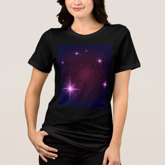 Spiritual mystic Tri-Blend shirt (Voorkant)