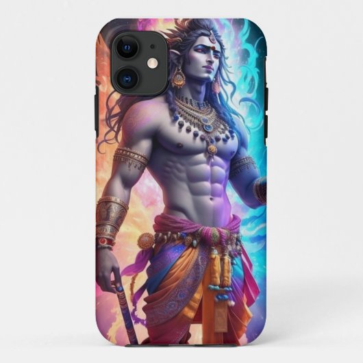 Spiritual Shiva iPhone 11 Coque (Dos)