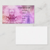 spiritualisme carte de visite (Devant / Derrière)