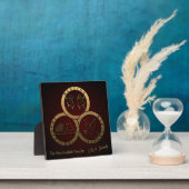 Spiritualisten Trinity Plaque Fotoplaat (Insitu)