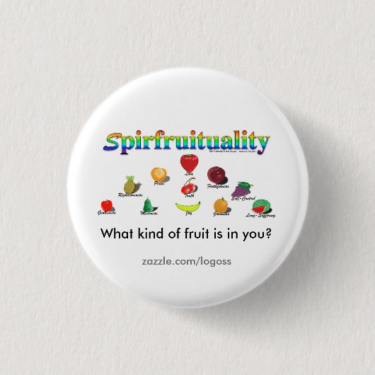 Spiritualiteit Buttonnen Ronde Button 3,2 Cm (Voorkant)