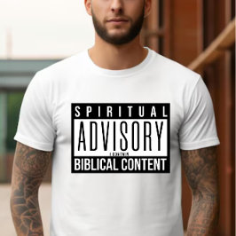 Spiritueel advies Bijbelse inhoud Unisex T-shirt