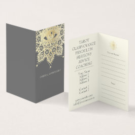 Spiritueel advies, Psychic - Visitekaartje