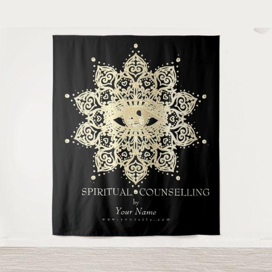 Spiritueel advies, Psychisch, Tarot - Tapestry Wandkleed (Voorkant)