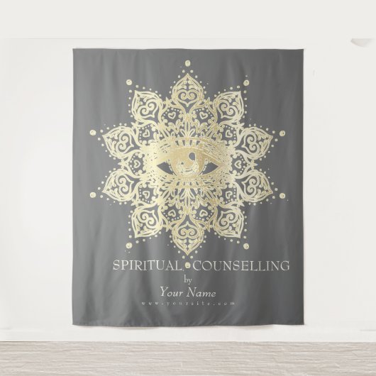 Spiritueel advies, Psychisch, Tarot - Tapestry Wandkleed (Voorkant)