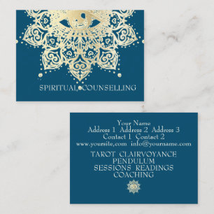 Spiritueel advies, Tarot, Psychic Business Ca Visitekaartje