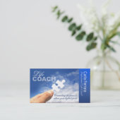 SPIRITUEEL advies voor levenscoach Visitekaartje (Staand voorkant)