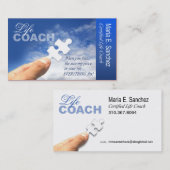 SPIRITUEEL advies voor levenscoach Visitekaartje (Voorkant / Achterkant)