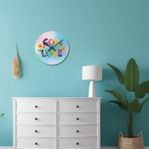 Spiritueel Bijbelcitaat God is liefde Kleurrijke b