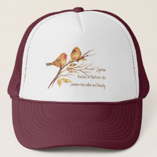 Spiritueel dierentuin, aansporing tot inspiratie trucker pet