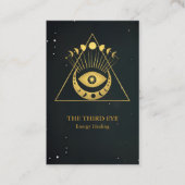 Spiritueel Energie Heiler Reiki Visitekaartje (Voorkant)