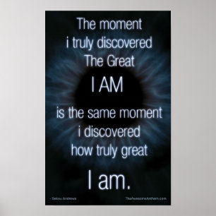 "SPIRITUEEL" Geweldige Poster (Vertrouwen/geest)