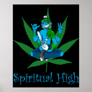 Spiritueel hoog poster