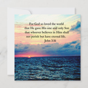 SPIRITUEEL JOHN 3:16 FOTO